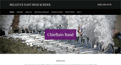 Desktop Screenshot of chieftainband.com