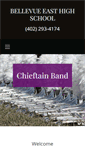 Mobile Screenshot of chieftainband.com